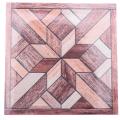 40pcs Wood Tile Sticker Self Adhesive Art Diagonal 3d Floor Sticker