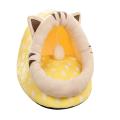 Cute Cat Bed Warm Pet Basket Cozy for Washable Cave Cats Beds(s)
