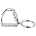 1pcs Simple Elegant Design Western Stirrup Keychain