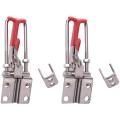 2-pack 2000lbs Capacity Heavy Duty Adjustable Latch U Bolt Self-lock