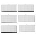 6pcs Hepa Filter for Lydsto R1 R1a Robot Vacuum Cleaner Parts