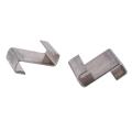 100 Pcs Stainless Steel Greenhouse Glass Pane Fixing Clips