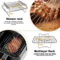 Air Fryer Accessories,double Basket Airfryer Accessory for Ninja