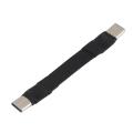 Usb 3.1 Cable Type-c to Usb-c Fpc Usb for Pc Tv Usb Extension, 5cm