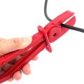 6 Pack Line Clamps Pinch Pliers for Brake Hoses, Radiator Hoses,red