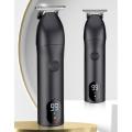 Men Hair Clippers Electric Beard Trimmer for Men Grooming,gun Color