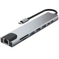 Type-c 8-in-1 Expansion Usb 3.0 Hdmi-compatible Expansion Dock