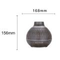 400 Ml Wood Grain Aroma Diffuser with Timer for Bedroom with Us Plug