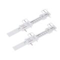 2 Pack Measure Optical Vernier Pd Ruler Pupil Distance Meter Tool