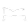 Scooter Protection Frames Bumper Kits for Xiaomi S Plus, White