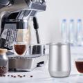 Coffee Dosing Cup Feeder Part for 54mm Espresso Machine Silver