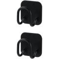 2 Pieces Pot Lid Rack for Wall Mounting Organizer Holder Sponge Hook