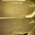 Skateboard Sandpaper Eraser Surf Skateboard Sandpaper Cleaning