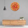 Simulation Pizza Wall Clock Color Picture Series Digital Clock A