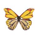 50pcs 2 Holes Mixed Butterfly Wooden Button