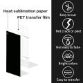 Black Infusible Transfer Ink Sheets, 10 Pcs for Diy Heat Press Mug