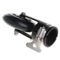 Portable Folding Bike Auxiliary Roller Wheel Bicycle Assistor Black