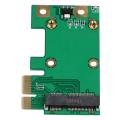 Pcie to Mini Pcie Adapter Card, Efficient, Lightweight and Portable