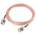 Rg316 50 Ohm Bnc Male to Bnc Male Adapter Video Coaxial Coax Cable