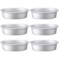 6pcs Cheese Pans Non-stick Bakeware Oval Shape Bread Mold Diy Tools