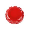 Passenger Seat Lumbar Support Adjuster Knob Button Trim Cover, Red