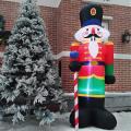 Christmas Nutcracker Soldier Christmas Inflatable Decoration Eu Plug