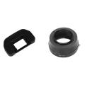 Black Rubber Wrapped Plastic Eyecup Eyepiece Eb for Canon Eos 60da