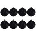 8pcs Household Silicone Induction Cooker Protector Mat Round Cooktop