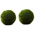 Green Artificial Moss Balls for Wedding Party Decoration 20cm