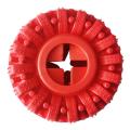 Toy for Durable Natural Rubber Indestructible Dog Toys Treat-red