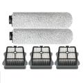 For Tineco Steam Mop Parts Replacement Roll Brush Hepa Filter Kit