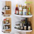 Ecoco Bathroom Storage Shelf Basket Shelf for Shelving Kitchen-black