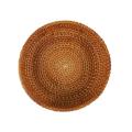 Handmade Autumn Rattan Weaving Storage Dish Rattan Bread Basket