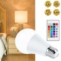 Led Color Changing Remote Control Bulb E27 Neon Lamp B