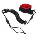 10.6ft Ankle Leash Surfing Coiled Tpu Paddle Board Foot Leg Rope