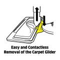 Replacement Carpet Glider for Karcher Sc2 Sc3 Sc4 Sc5 Steam Cleaner