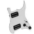Double Coil Electric Guitar Pickguard Pickup Loaded Prewired