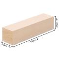 (10 Pack) 4 X 1 X 1 Inches Basswood Project Diy Set for Beginners