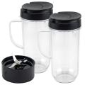 22oz Tall Cup with Flip Lid and Cross Blade for 250w Mb1001 Blenders