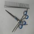 3 Pack Dog Grooming Scissors Kit with Cutting Shears with Pet Comb