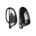 2pcs Carbon Fiber Style Abs Side Rear View Mirror Cover for Golf