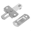 Stainless Steel Hasp Latch Lock Sliding Window Cabinet Hotel Security