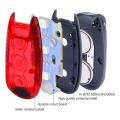 4 Pcs Safety Light Waterproof Red for Running, Walking, Cycling, Etc