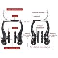 Complete Mtb Bicycle Mountain Bike Set,v Brake + Outer Cables + Lever