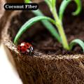 48 Pack Coco Coir Pots Biodegradable Plant Labels Mini Starter Pots