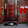 Christmas Doormat Welcome Decor Santa Claus Door Mat Kitchen Mat A