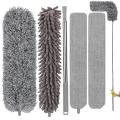 Microfiber Duster Kit with Telescoping Extension Pole,for Cleaning