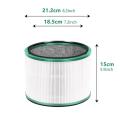 Air Purifier Hepa Filter Activated Carbon Filters Fit for Hp00 Hp01