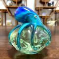 1pcs Glass Octopus Ornament Animal Figurine Collection Showpiece