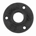 1/2 Inch Black Cast Iron Pipe Fittings Floor Flange Bsp Threaded